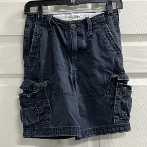 Abercrombie Blue Boys Cargo Shorts - Size 10 - VGUC